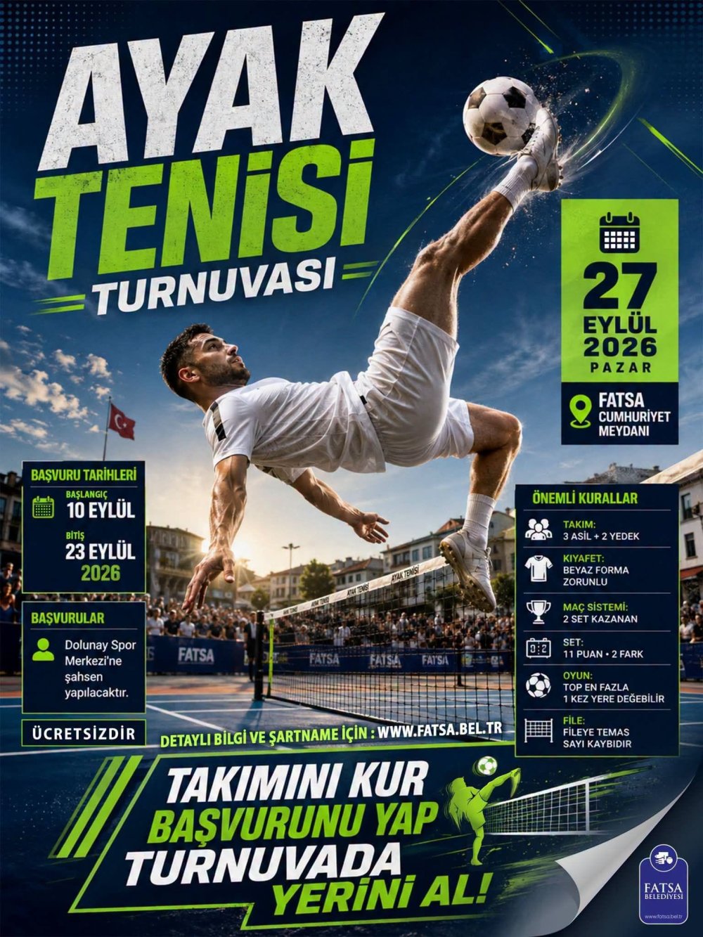 AYAK TENİSİ TURNUVASI