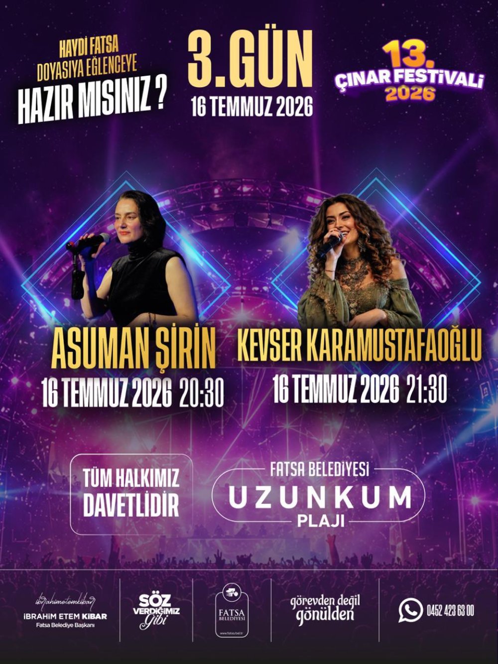 Kevser Karamustafa Konseri - 13. Çınar Festivali