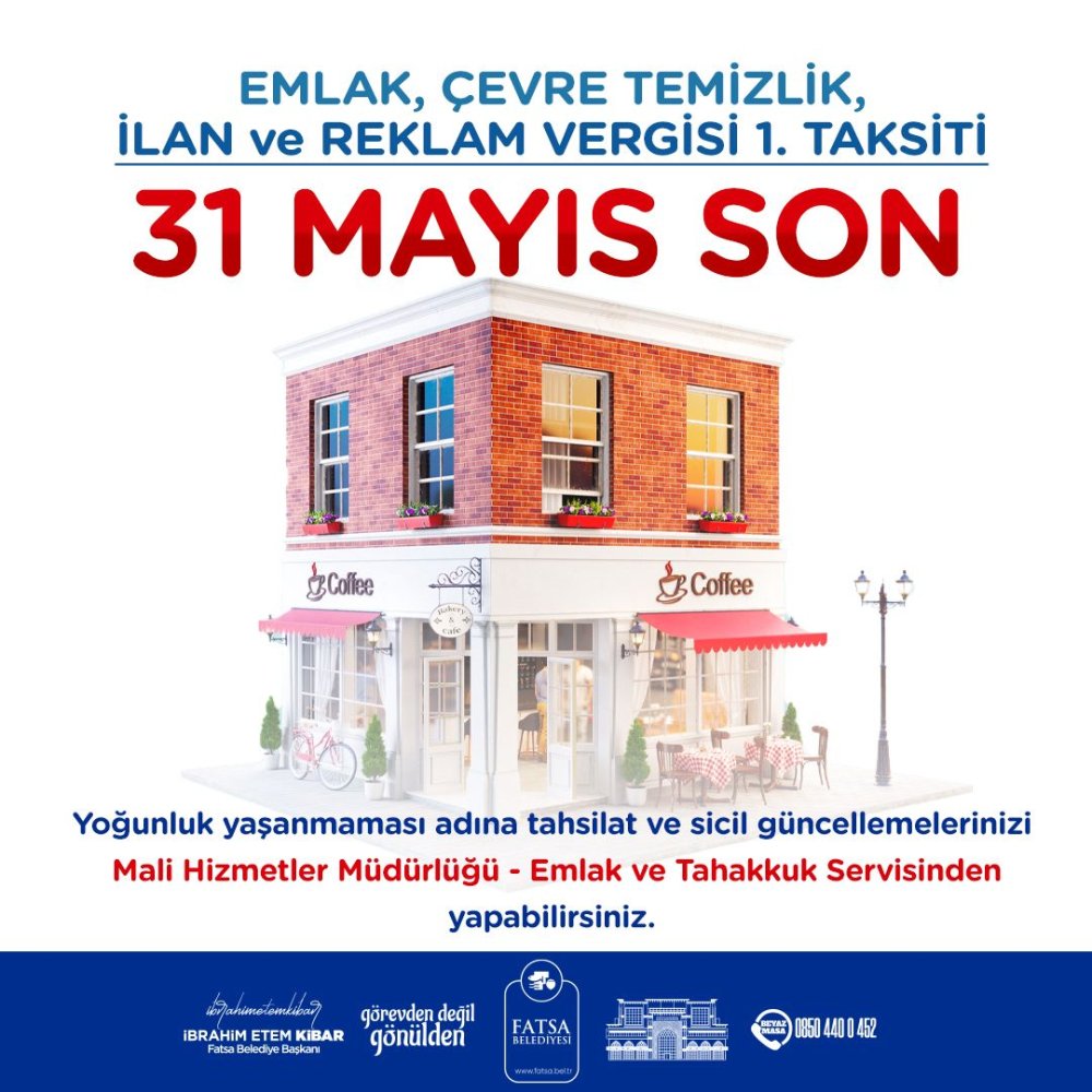 BELEDİYEDEN BİLGİLENDİRME