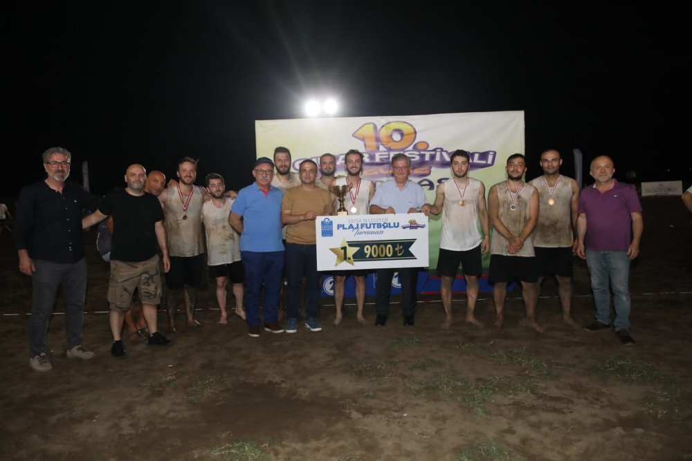 Çınar Festivali Kum Futbolu Finali İle Sona Erdi