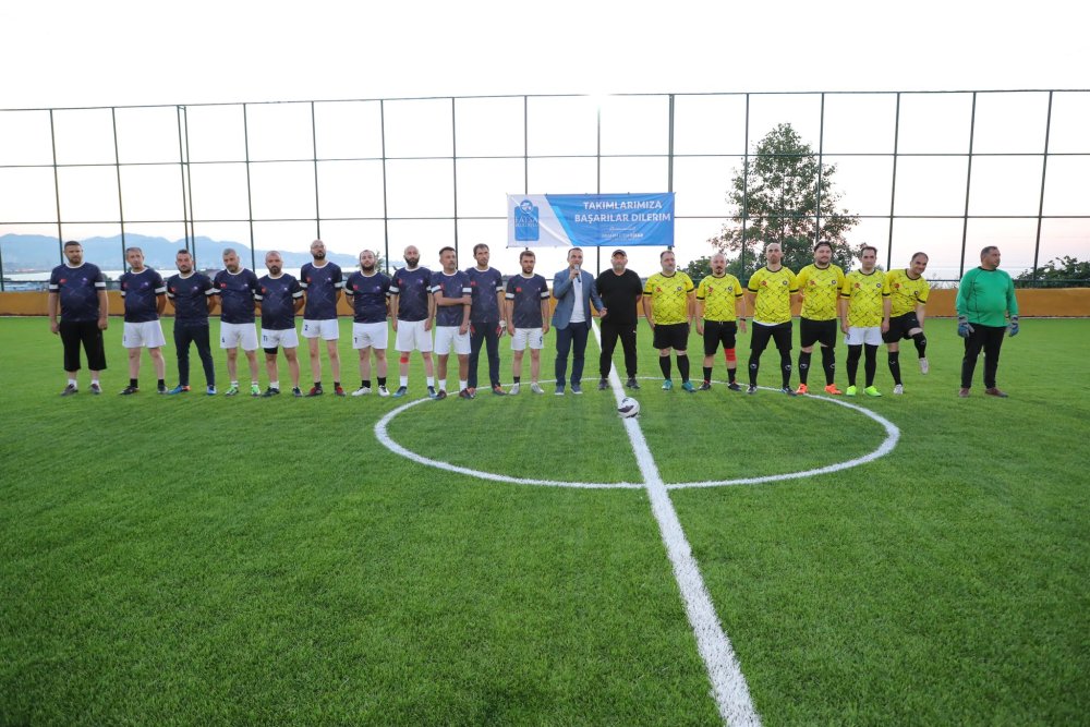 FATSA BELEDİYESİ'DEN BİRİMLER ARASI HALISAHA FUTBOL TURNUVASI