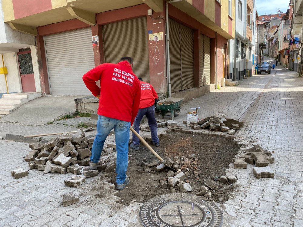 FATSA BELEDİYESİ EKİPLERİ HAFTA SONUNU DOLU DOLU GEÇİRDİ