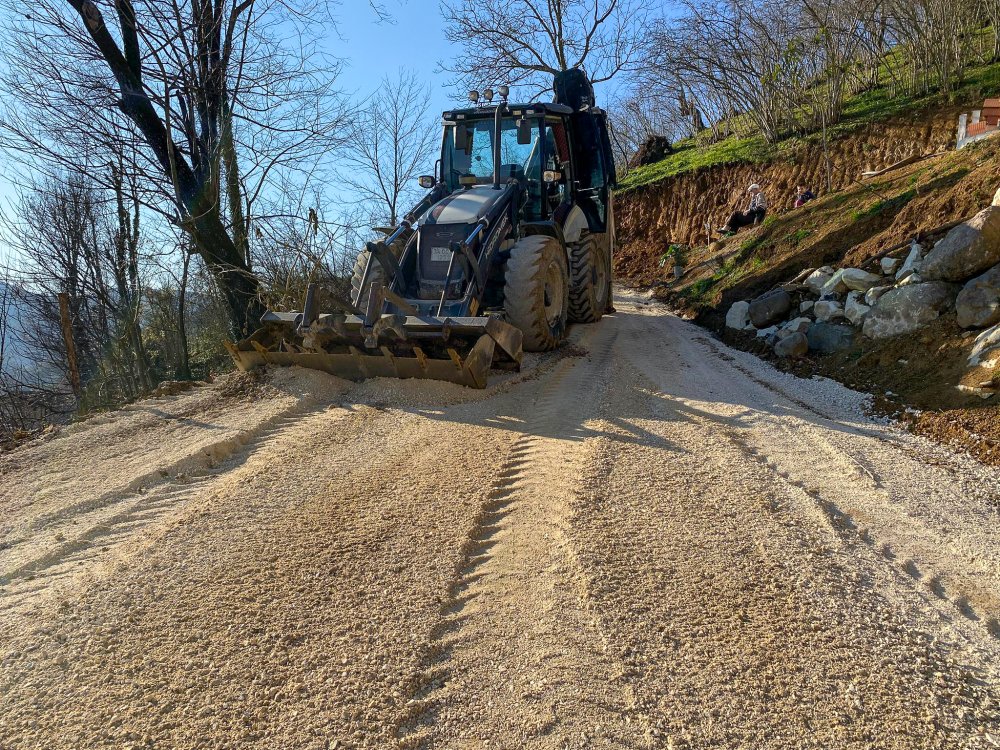 FATSA BELEDİYESİ KIRSAL BÖLGELERDE ÇALIŞMALARINI SÜRDÜRÜYOR