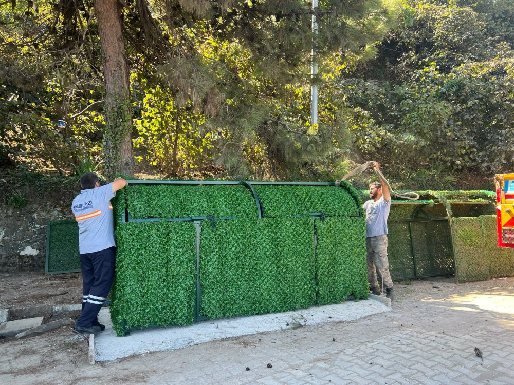 FATSA BELEDİYESİ’NDEN ÇEVREYE DUYARLI ESTETİK DOKUNUŞ