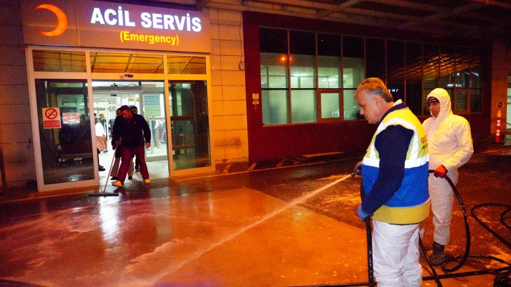 FATSA BELEDİYESİ’NDEN SAĞLIK KURUMLARINDA HİJYEN ÇALIŞMASI