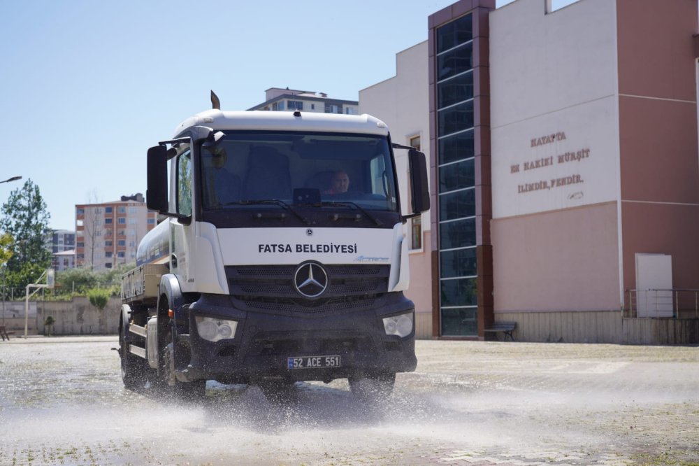 FATSA BELEDİYESİ OKULLARI YENİ DÖNEME HAZIRLANIYOR