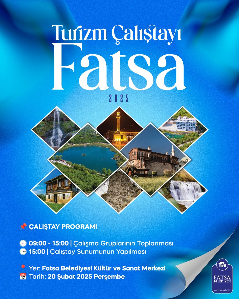 FATSA BELEDİYESİ TURİZM ÇALIŞTAYI DÜZENLİYOR