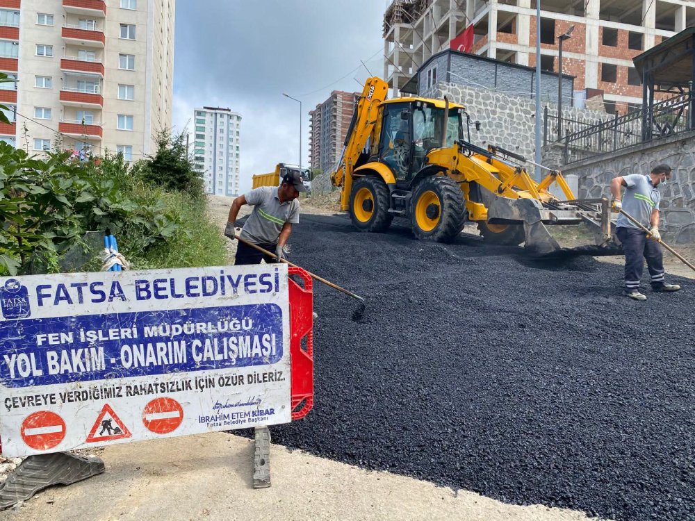 FATSA’DA 1 HAFTADA 53 AYRI NOKTADA ÇALIŞMA