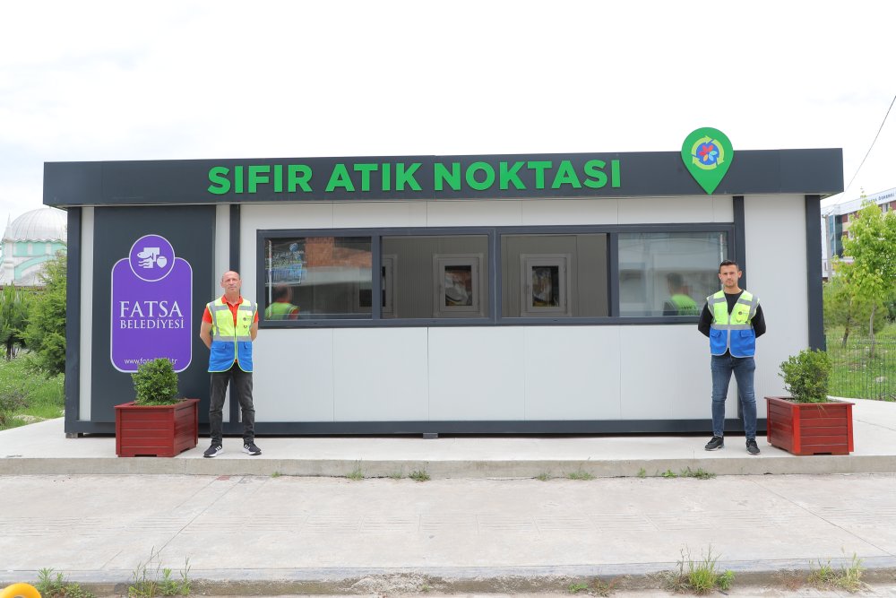 FATSA’DA GELECEĞE TEMİZ BİR MİRAS: İKİ YENİ SIFIR ATIK NOKTASI HİZMETE GİRDİ