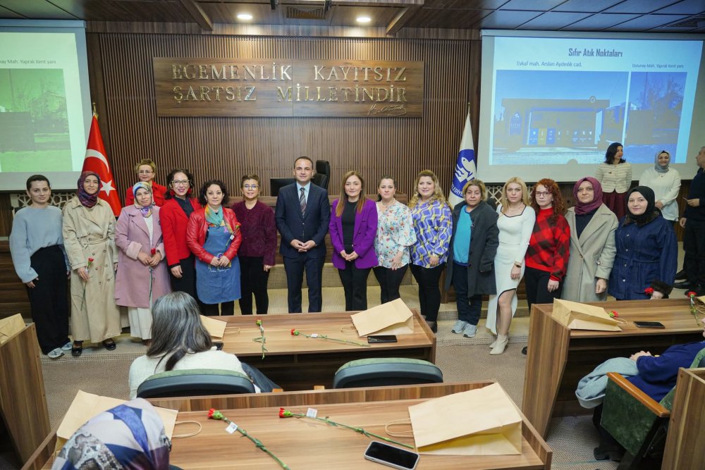 FATSA’DA KADINLARA “SIFIR ATIK VE İKLİM DEĞİŞİKLİĞİ” EĞİTİMİ