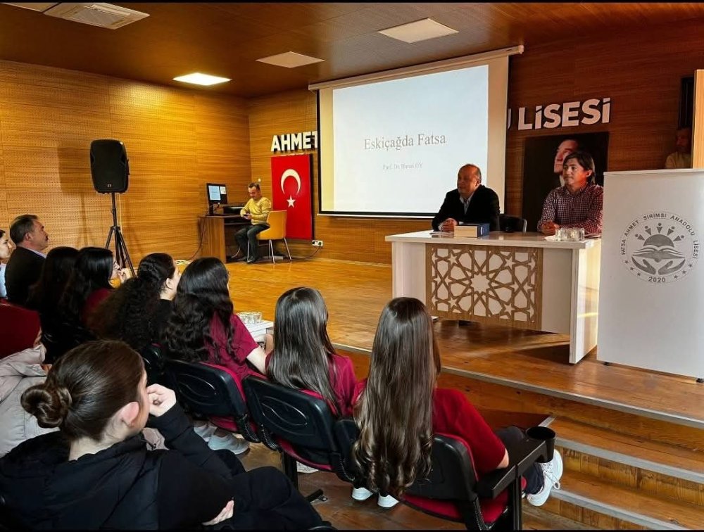 FATSA’DA TARİH VE KÜLTÜRÜN ÖNEMİ ANLATILDI