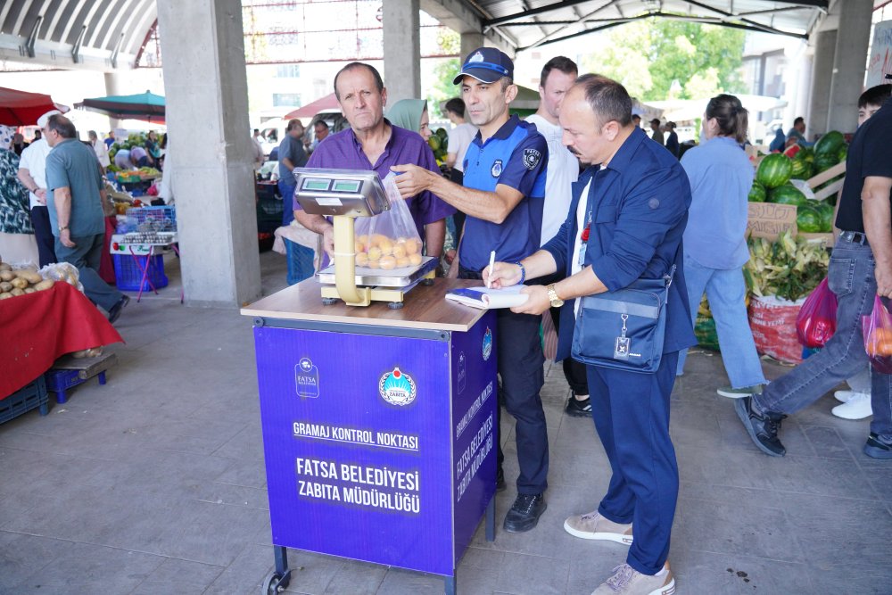 FATSA ZABITASI’NDAN TÜKETİCİYE TARTI GÜVENCESİ