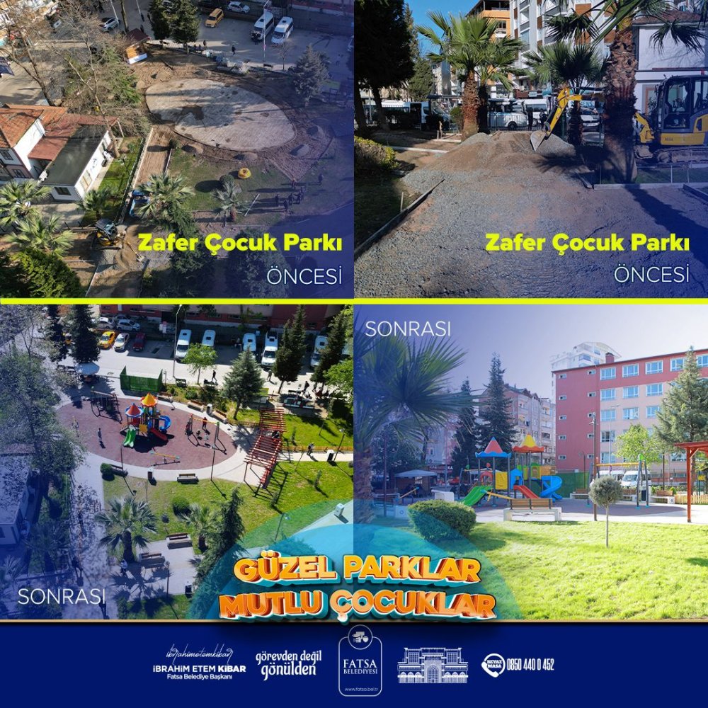 ŞEHRİN KALBİNDE ÇOCUKLARIN YENİ GÖZDESİ, “ZAFER PARKI”